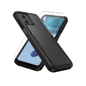 New Moto G 5G Case with Screen Protector - Heavy-Duty Tough Rugged Shockproof Pr